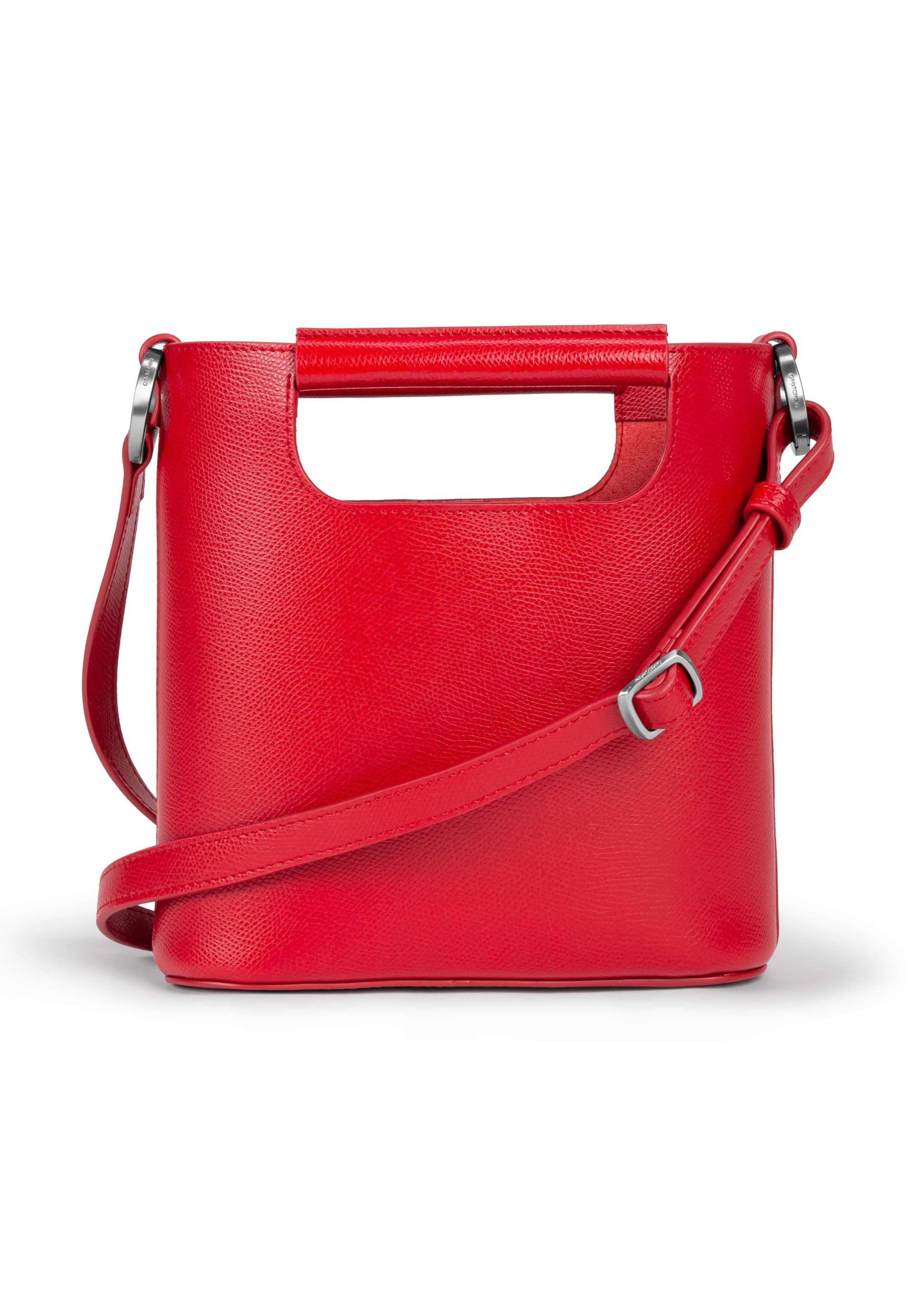Gretchen Schultertasche 'Crocus Small' in Rot: Vorderseite