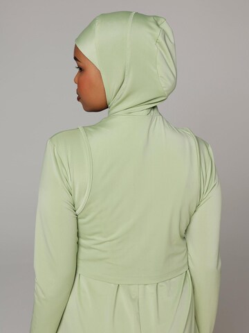 SIYA Swimwear T-shirt Swimsuit 'Hijab' in Green