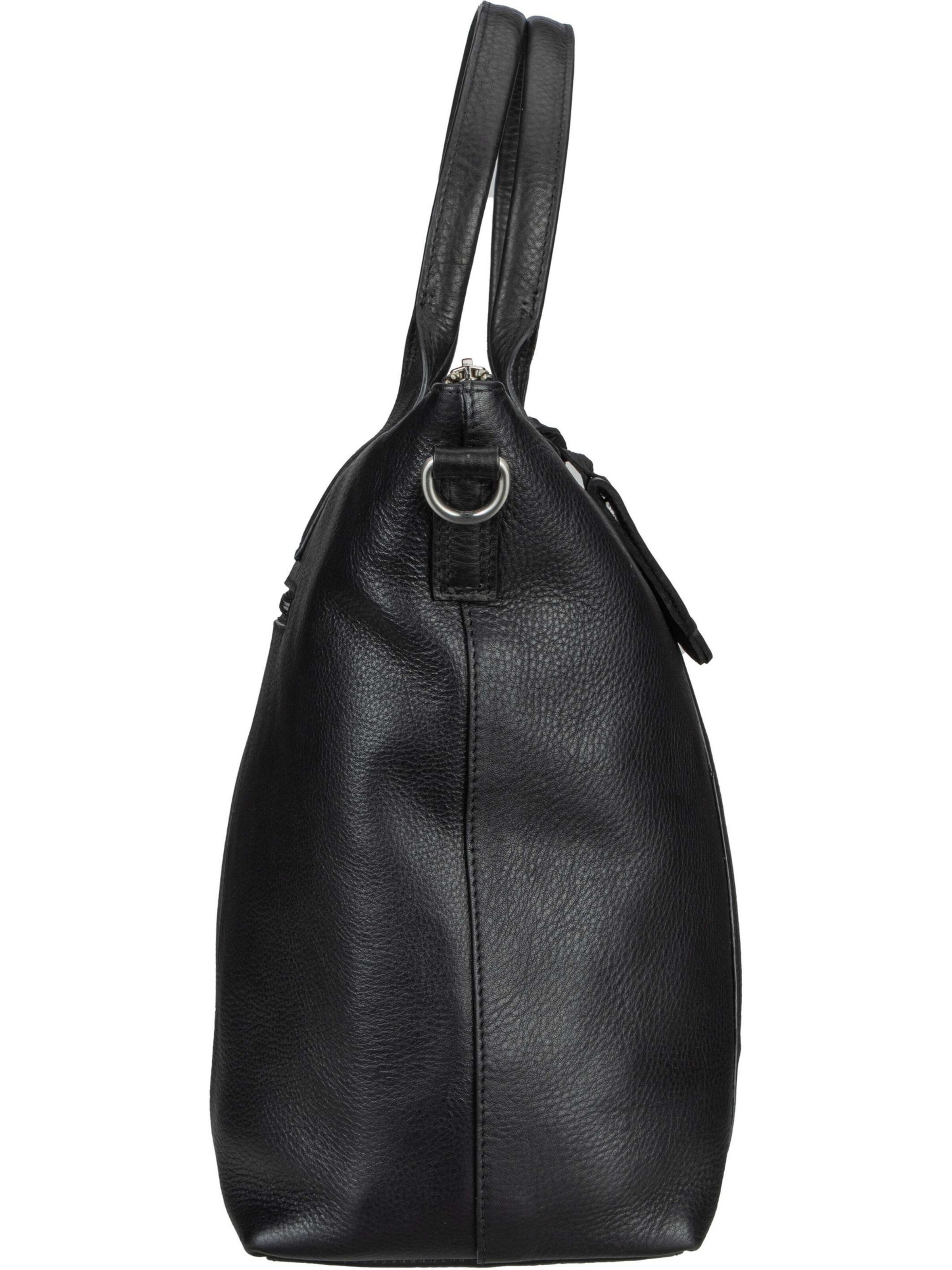 Burkely Handtasche 'Soft Skylar' in Schwarz