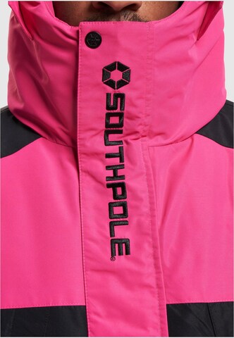 SOUTHPOLE Winter Jacket 'Storm Adventure 1.0' in Pink