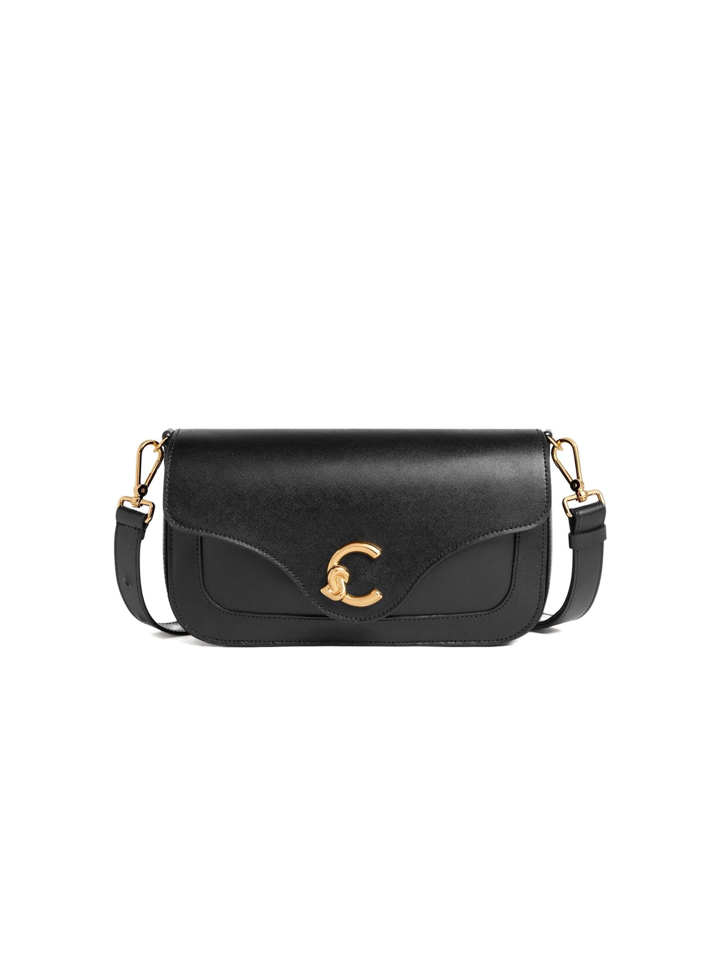 Coccinelle Handbag 'C-Me Calf' in Black: front