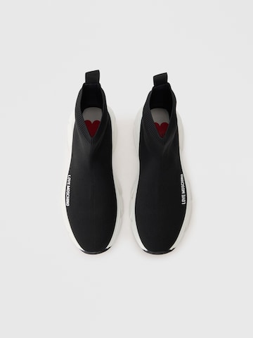 Love Moschino High-top trainers 'STARDUST60' in Black