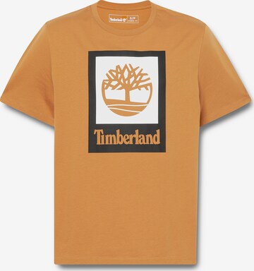 TIMBERLAND Tričko - Hnedá: predná strana