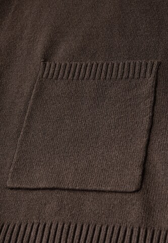 STREET ONE Strickjacke in Braun