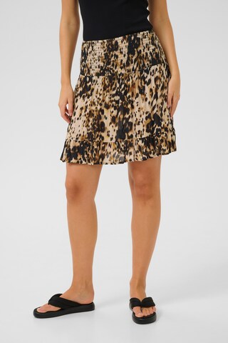 Jupe 'KAThora Amber' Kaffe en beige : devant