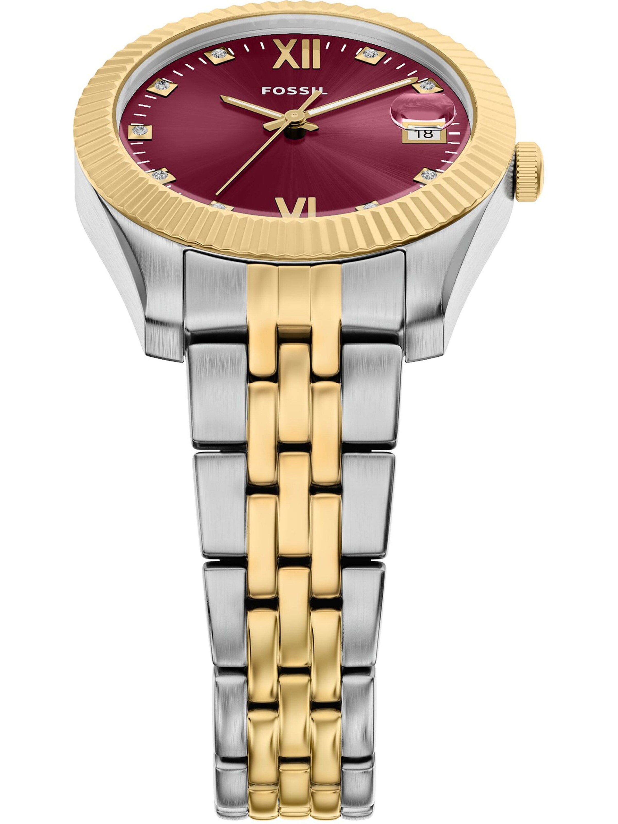 FOSSIL Analoguhr in Gold