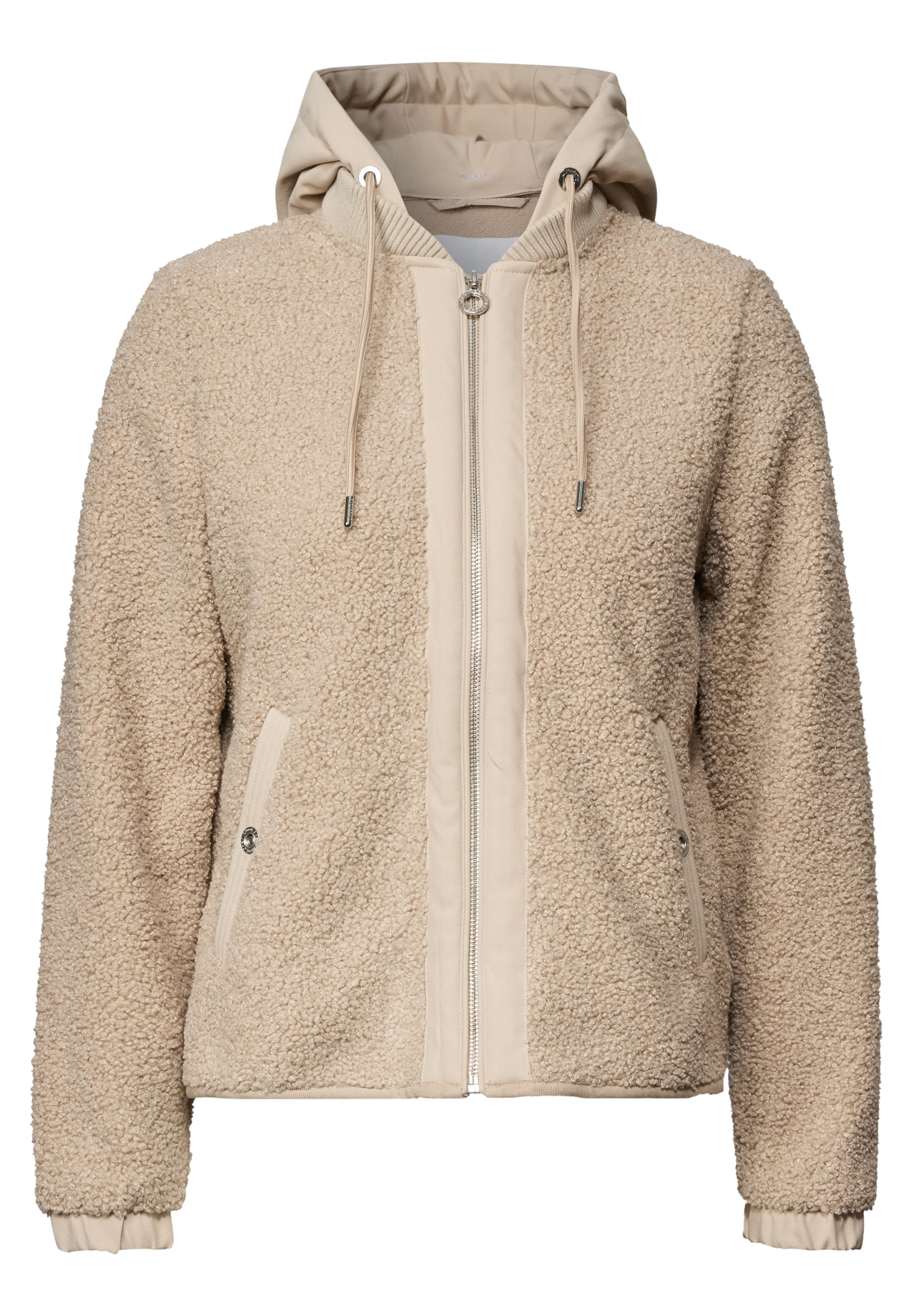STREET ONE Between-Season Jacket in Beige: front
