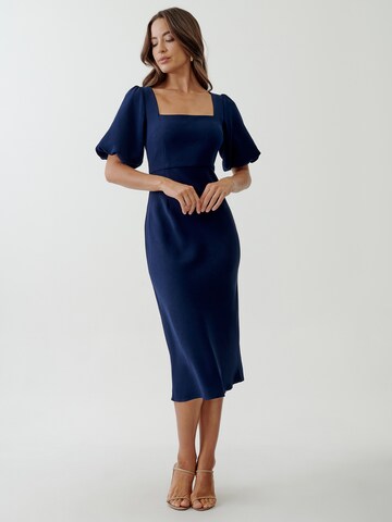 Tussah Kleid 'SONDRA' in Blau