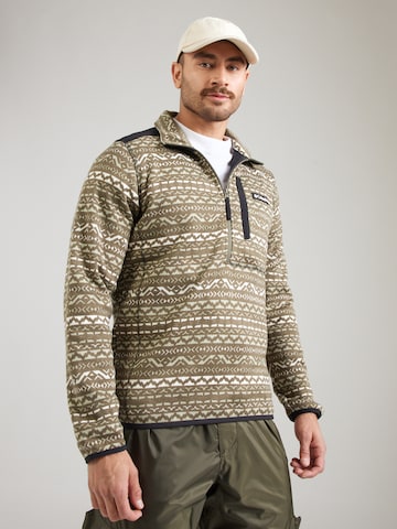 COLUMBIA Sports sweater in Green: front