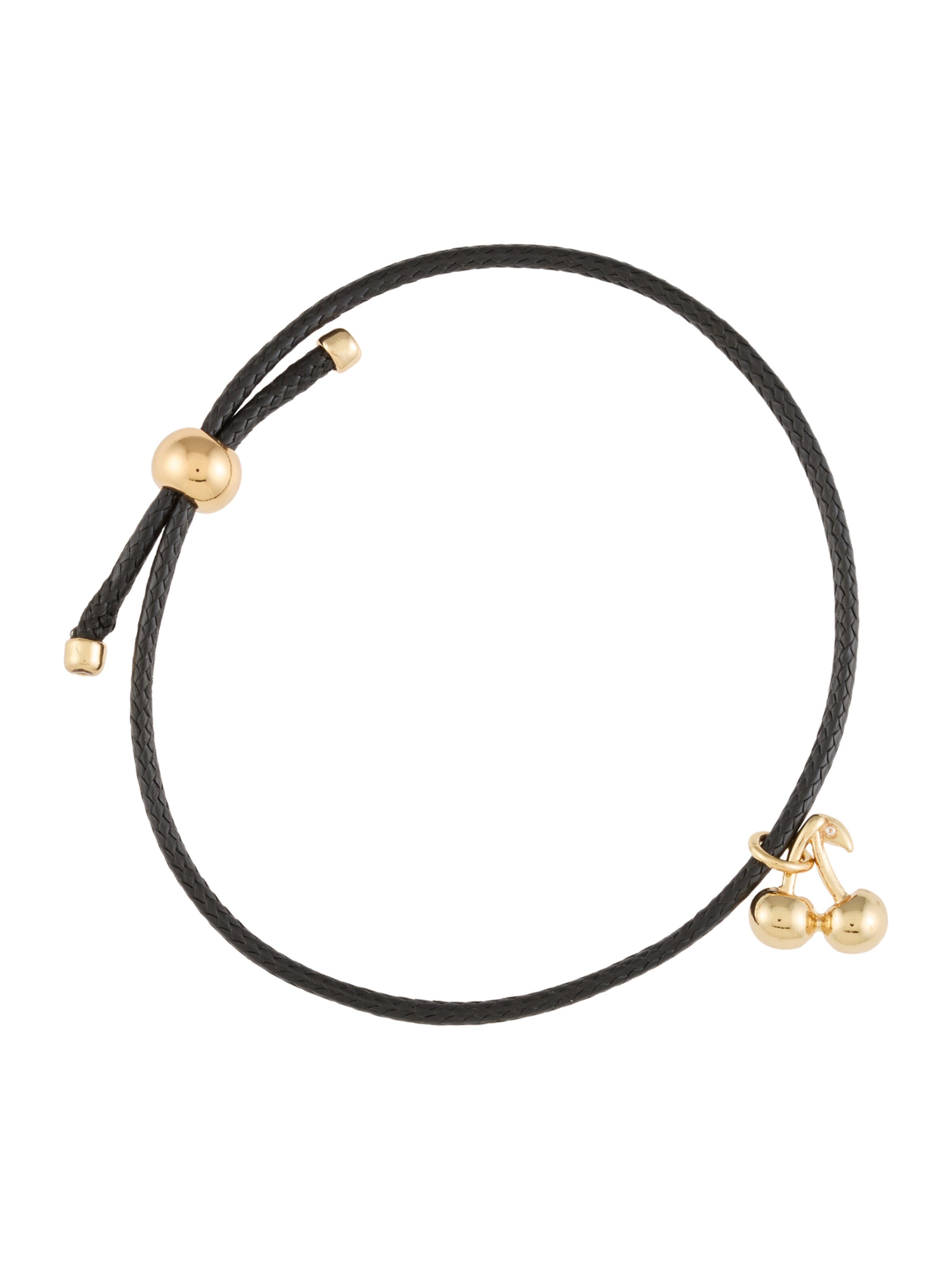 STEVE MADDEN Zapestnica 'CHERRY FRIENDSHIP' | zlata barva: sprednja stran