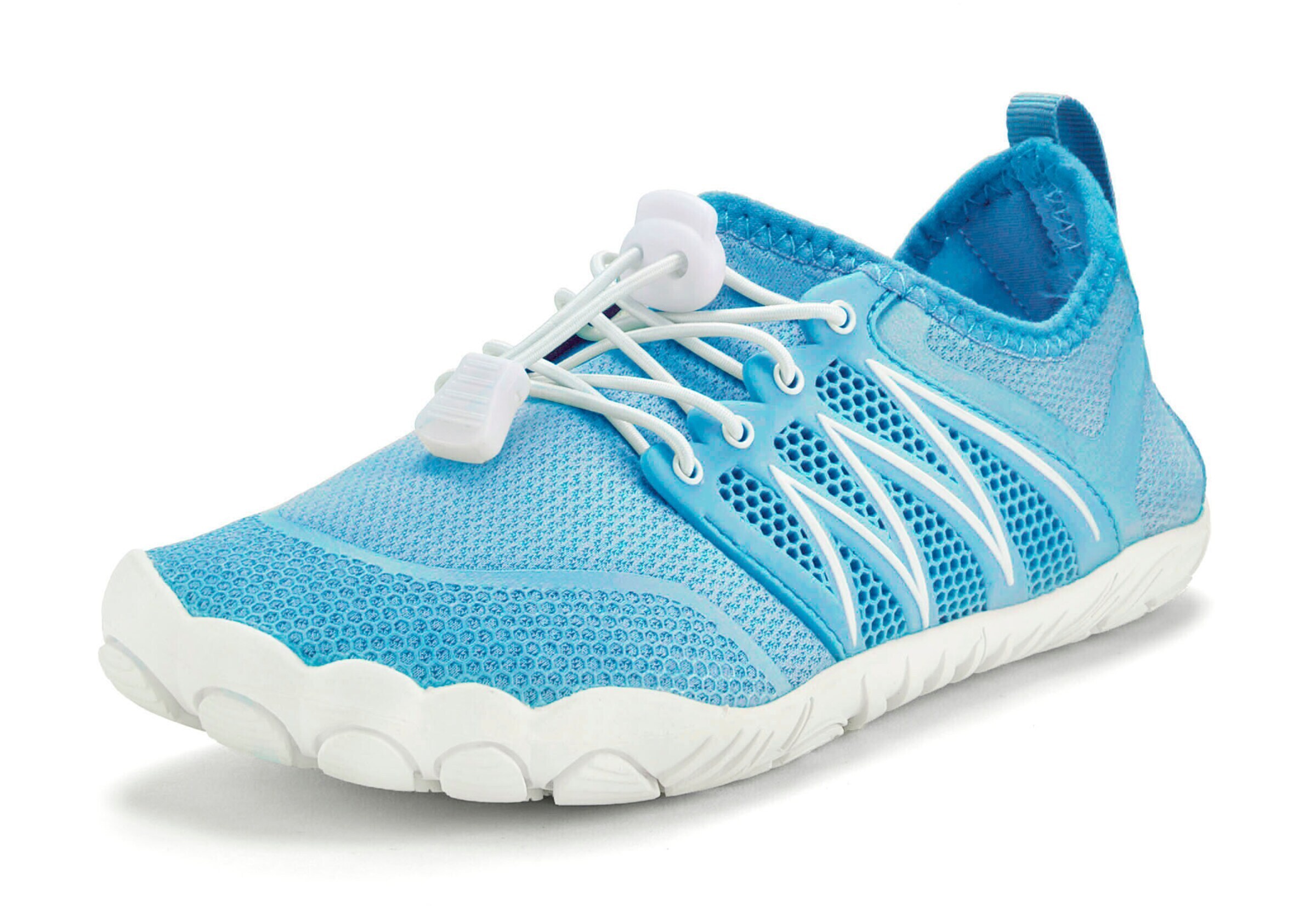 Claquettes / Tongs VENICE BEACH en bleu : devant