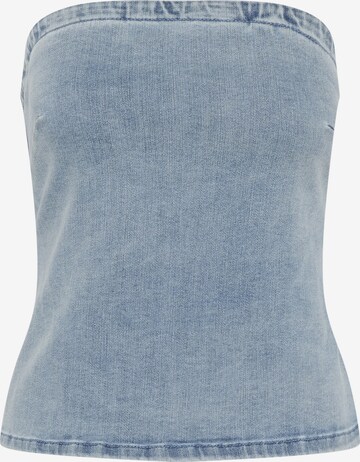 My Essential Wardrobe Top 'Ayo' in Blue: front