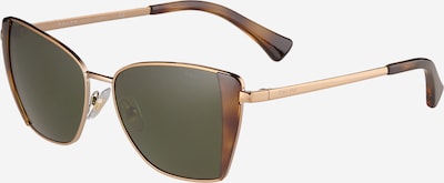 RALPH LAUREN Sunčane naočale 'RA4133' u konjak / zlatna / zelena, Pregled proizvoda