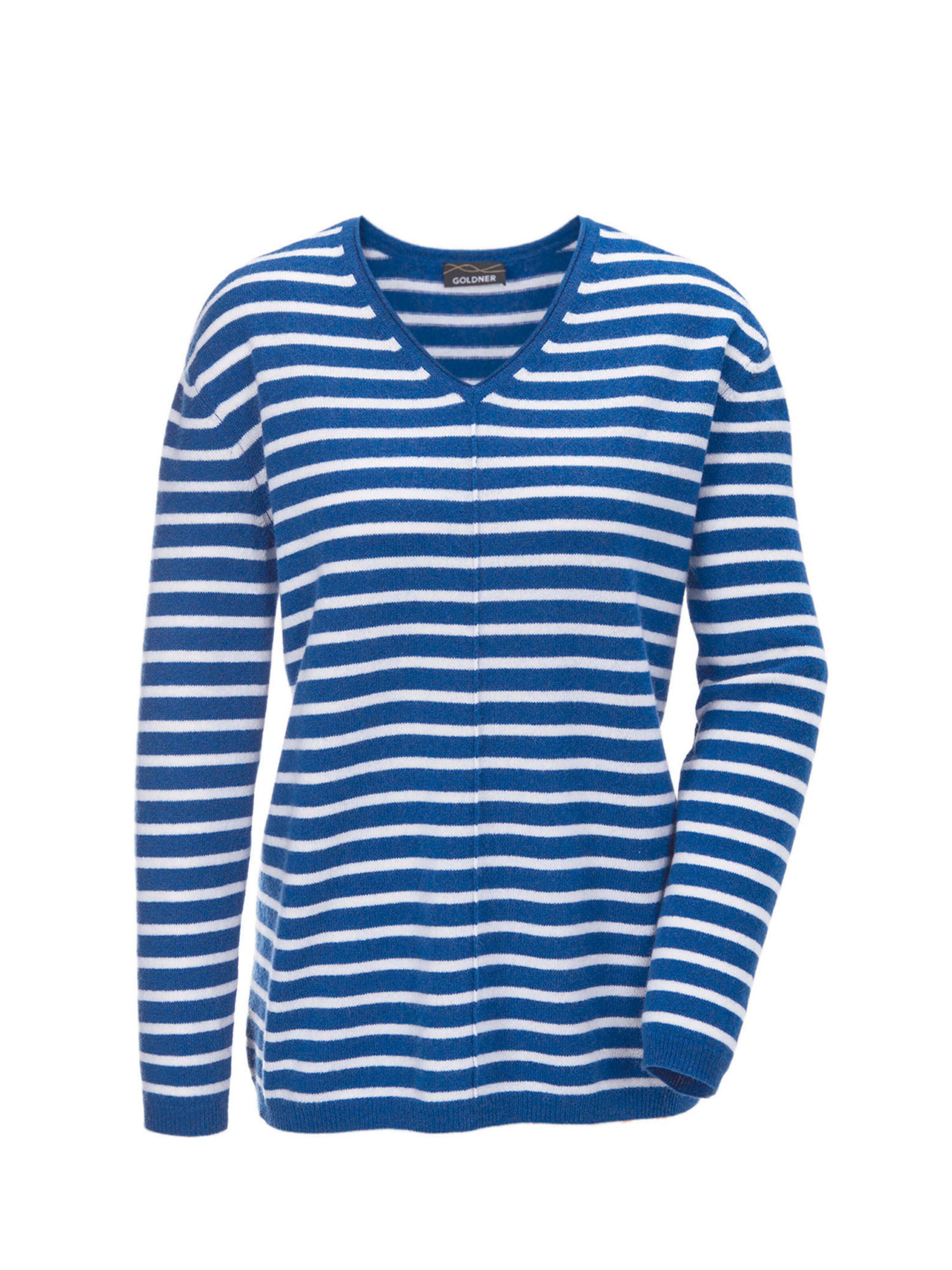 Goldner Trui in Blauw: voorkant