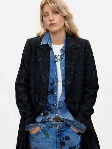 Manteau mi-saison Desigual en noir