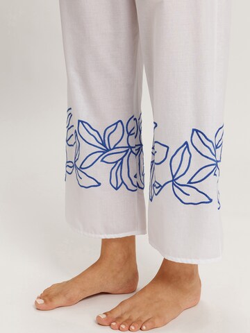 Hanro Pajama pants ' Liz ' in White