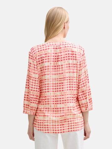 TOM TAILOR Blouse in Red