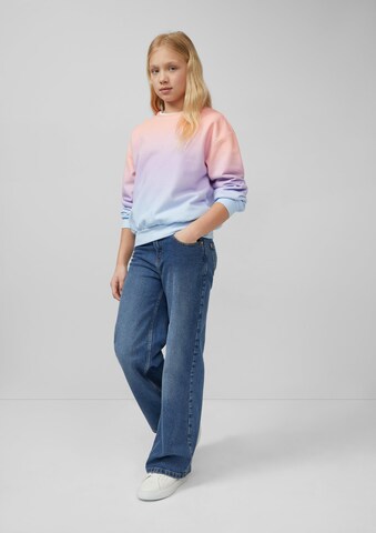 Sweat-shirt s.Oliver en bleu : devant