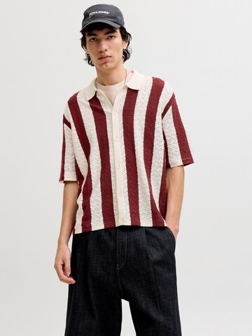 Comfort fit Camicia 'JORTyler' di JACK & JONES in beige: frontale