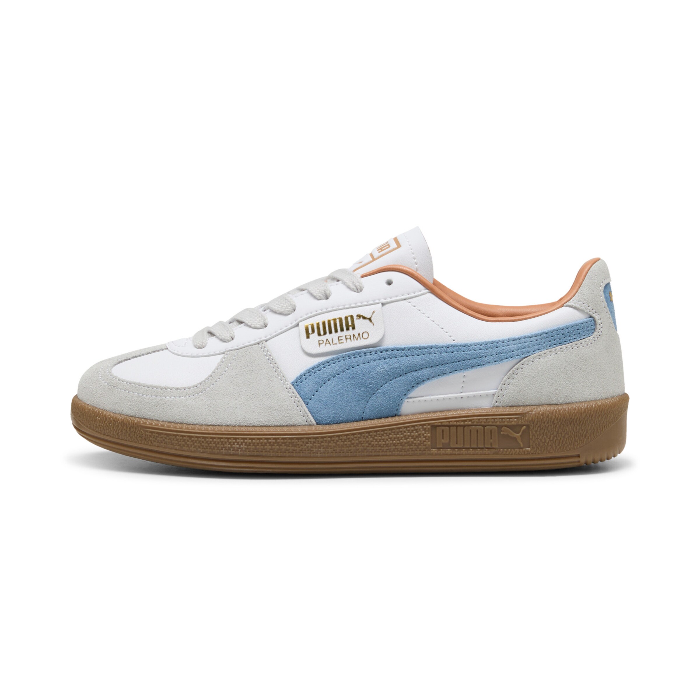 PUMA Sneaker 'Palermo' in 44 in hellblau / hellgrau / weiß, Produktansicht