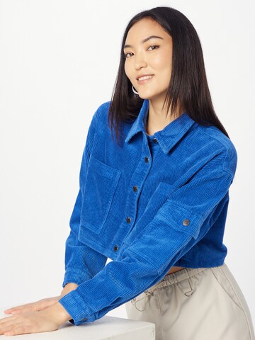 Nasty Gal Between-Season Jacket in Blue