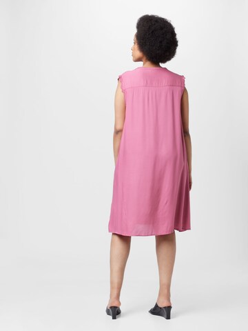 ONLY Carmakoma Kleid 'Mumi' in Pink