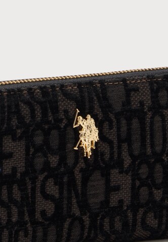 juoda U.S. POLO ASSN. Piniginė: priekis