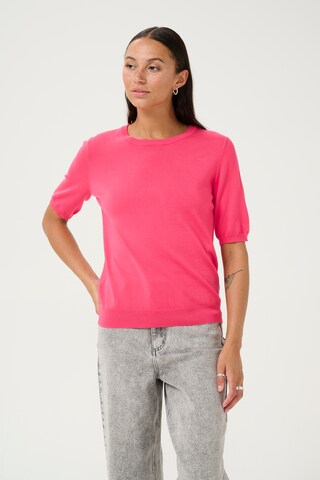 Kaffe Pullover 'Lizza' in Pink: Vorderseite