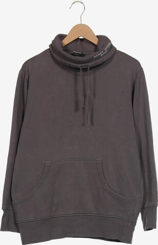 GERRY WEBER Sweatshirt & Zip-Up Hoodie in XL in Grey: front