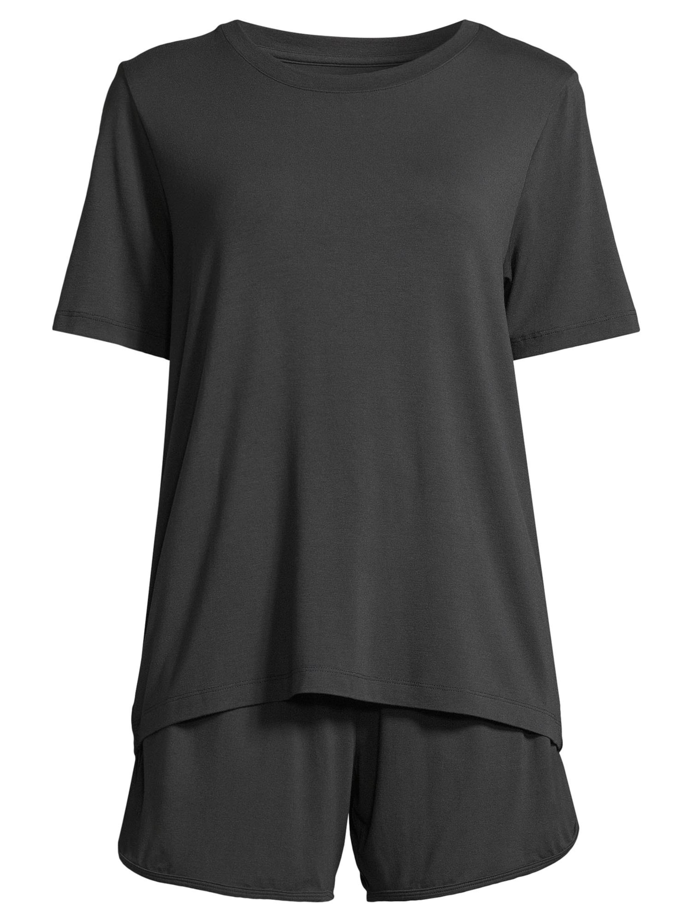 SEIDENSTICKER Pajama 'Loungewear' in Black: front