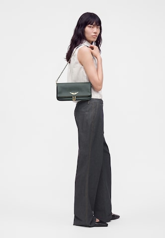 Zadig & Voltaire Клъч 'ROCK' в зелено
