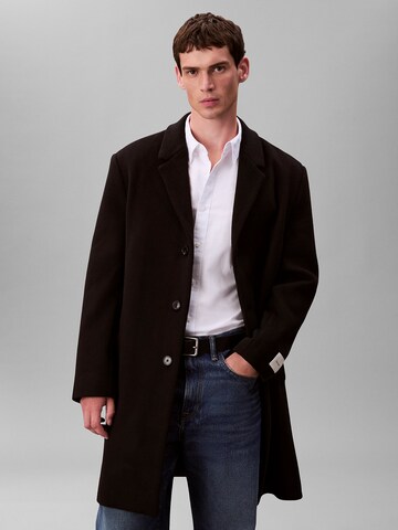 Manteau mi-saison Calvin Klein en noir : devant