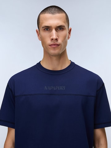 NAPAPIJRI Póló 'S-Umbra' - kék