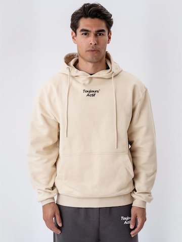 Pull-over ' Apres ' Toujours Actif en beige : devant