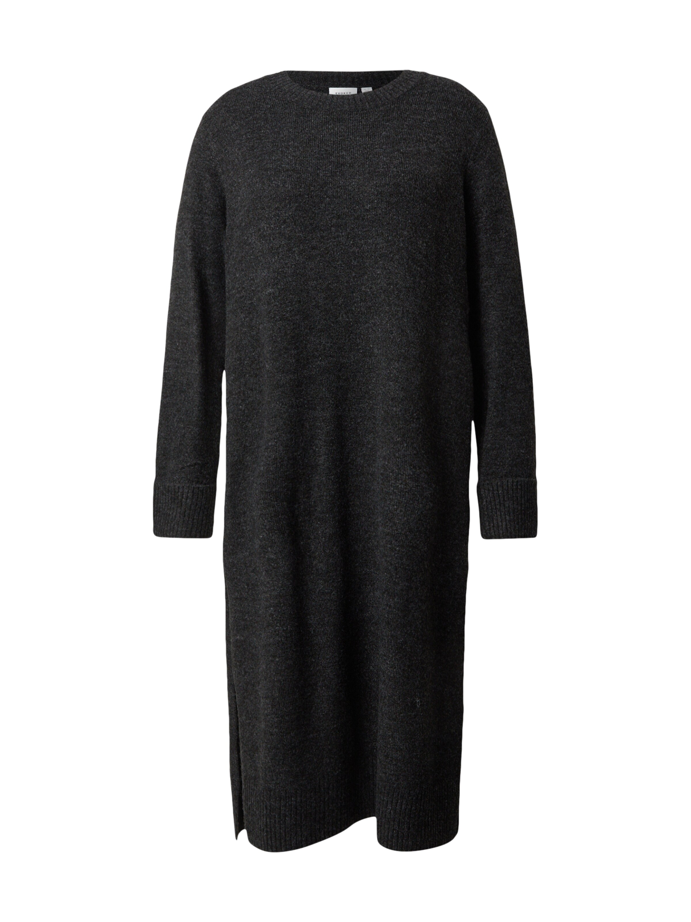 pilka EVOKED Megzta suknelė 'VICilia': priekis