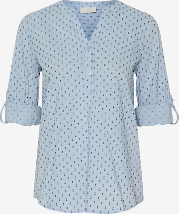 Camicia da donna 'Silona' di Kaffe in blu: frontale