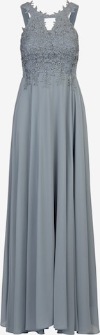 Robe de soirée Kraimod en gris : devant