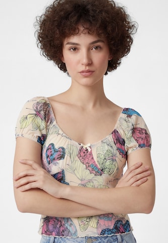 MYMO - Blusa en beige