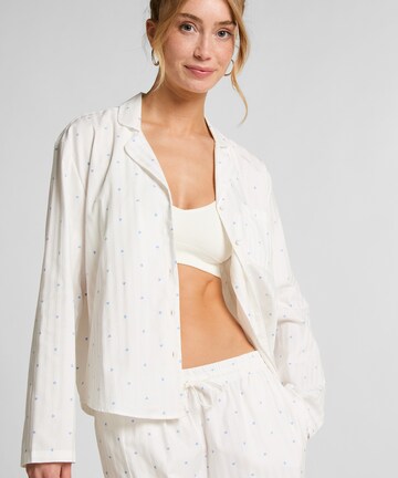 Hunkemöller Slaapshirt in Blauw: voorkant