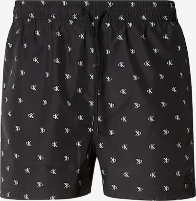 Maudymosi trumpikės iš Calvin Klein Swimwear, spalva – juoda / balta, Prekių apžvalga