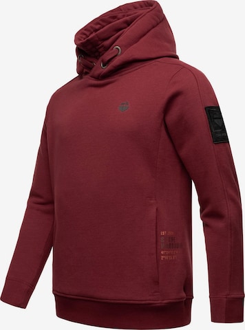 STONE HARBOUR Sweatshirt 'Emilio Eduardo' in Rot