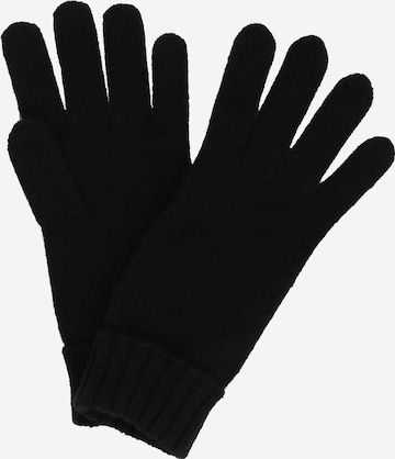 Karolina Kurkova Originals Full finger gloves 'Celestine' in Black: front