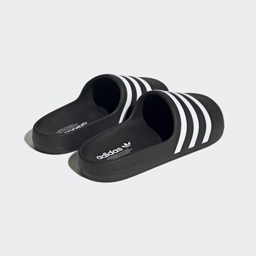 ADIDAS ORIGINALS - Sapato aberto 'Adifom Adilette' em preto