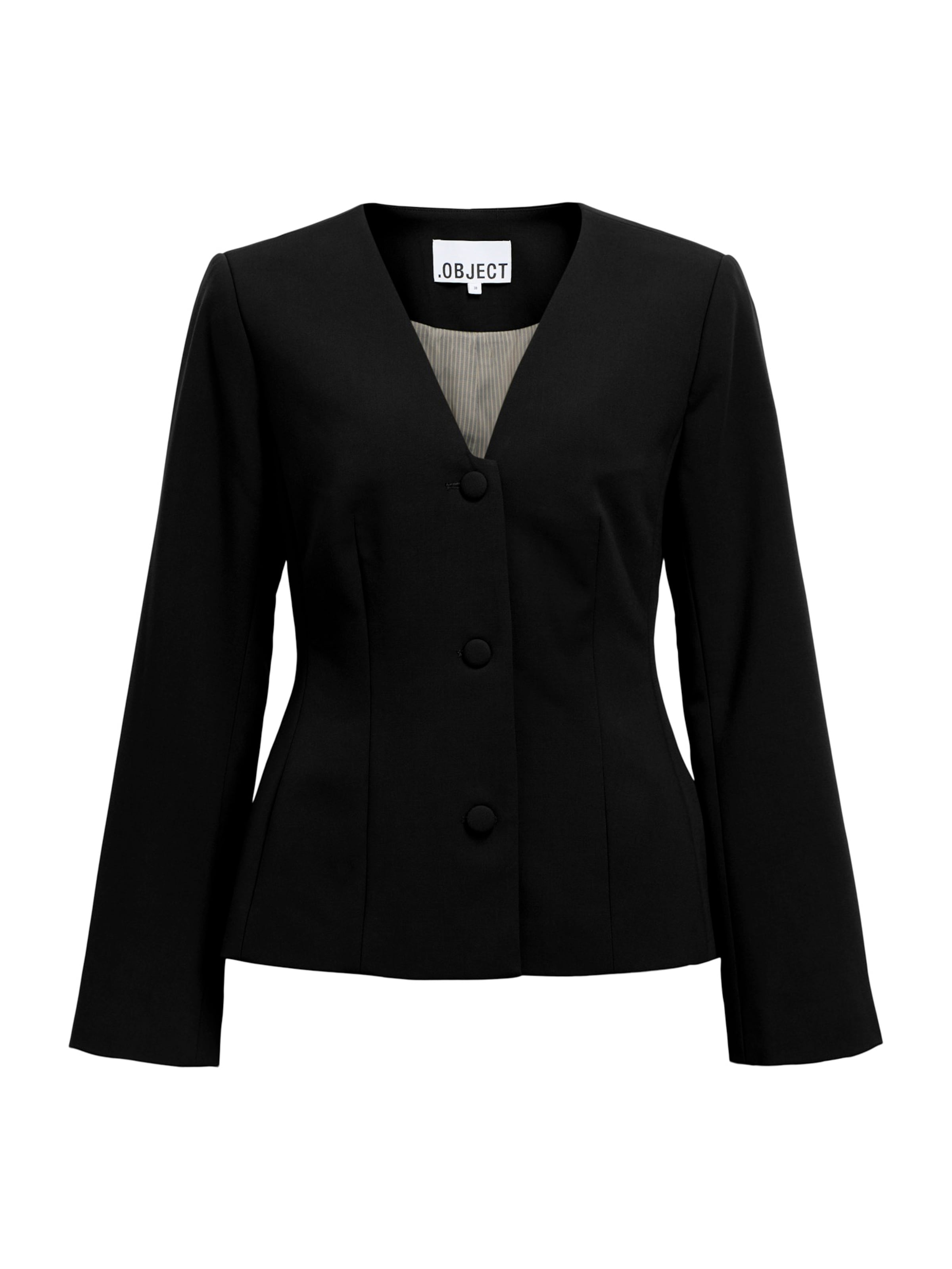 OBJECT Bleiser &#x27;OBJAria Lisa&#x27;, värv must: eest vaates