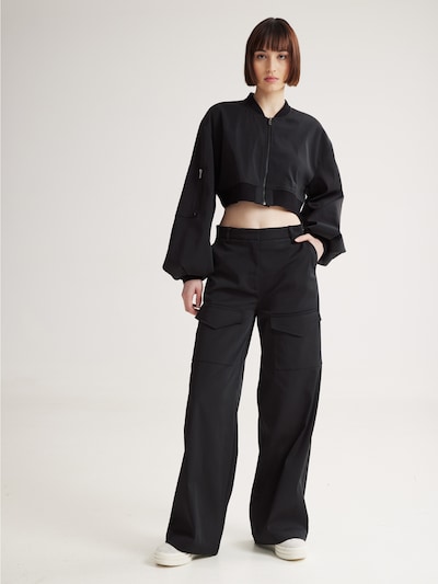 4TAILORS Calças 'Andy' em preto, Vista do artigo