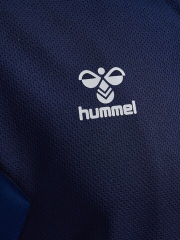 Hummel Athletic Zip-Up Hoodie 'AUTHENTIC' in Blue