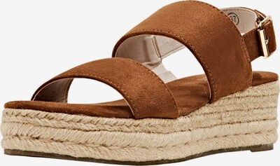 ESPRIT Sandales en caramel, Vue avec produit