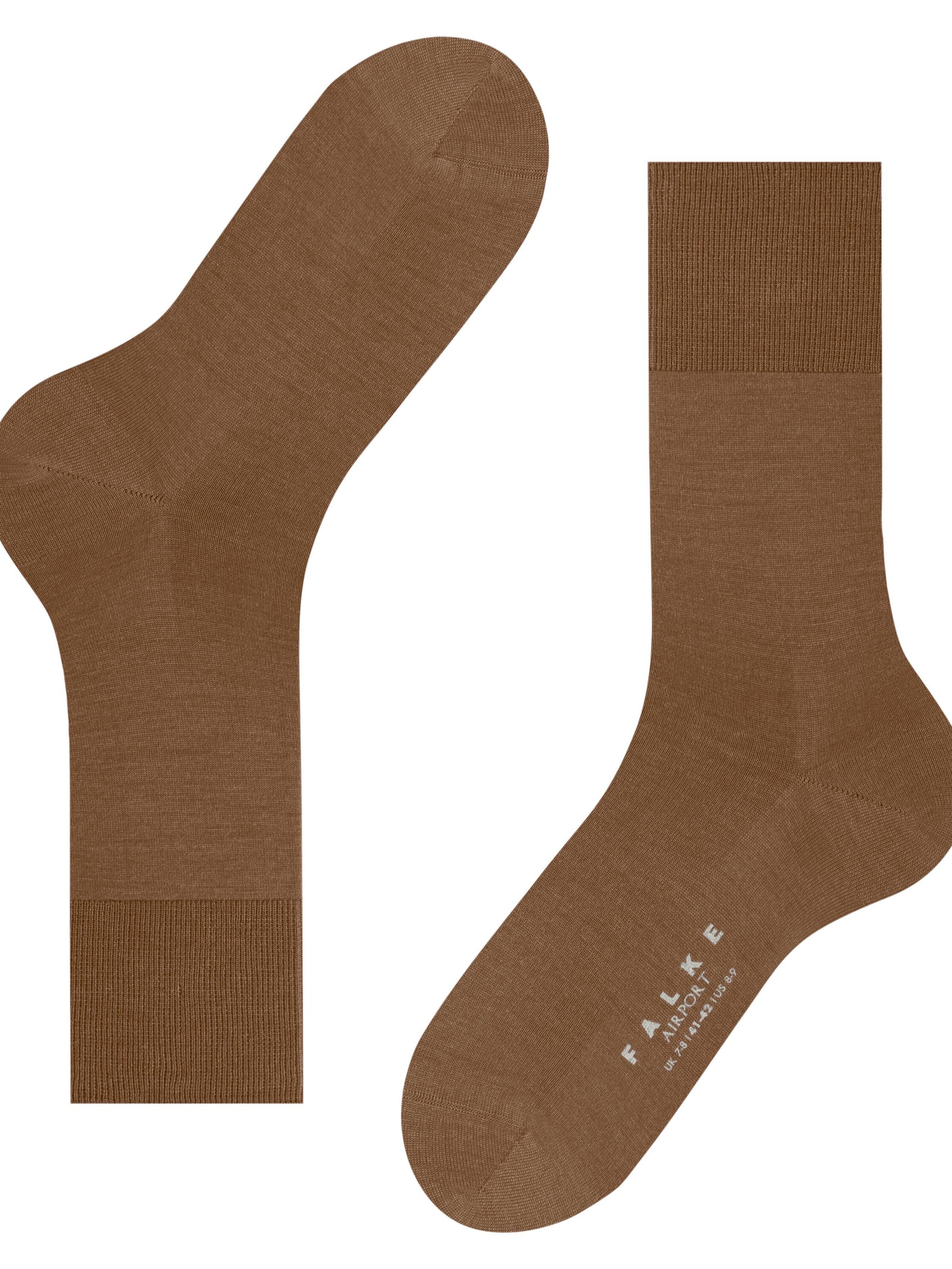 FALKE Socks 'Airport' in Brown