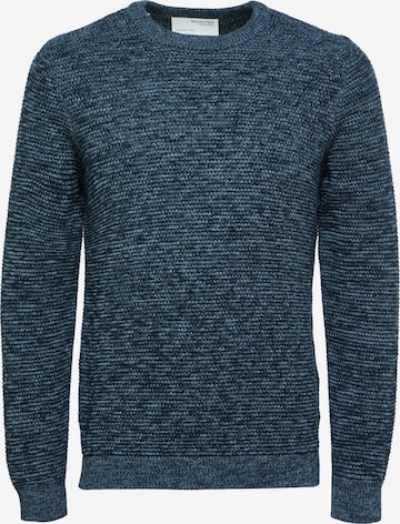 SELECTED HOMME Sweater 'Vince' in Blue: front