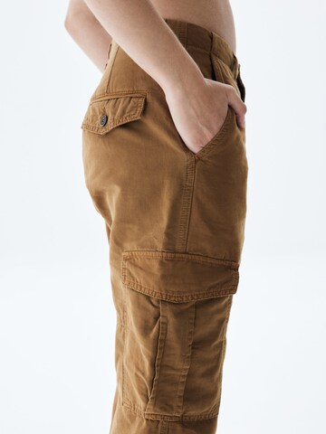 LTB Loosefit Cargobroek 'Soyafa' in Bruin